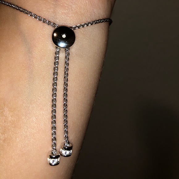 Diamond Adjustable Bracelet - Picture 3 of 7